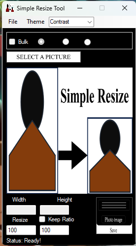 Simple Resize Tool
